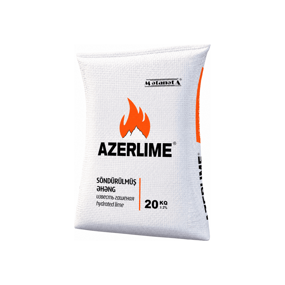 Azerlime söndürülmüş əhəng, 20 kq