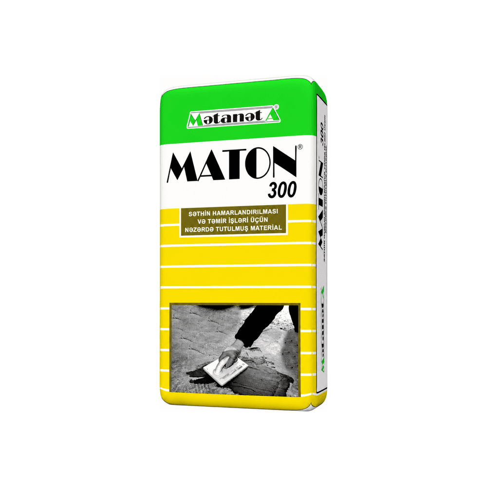 MATON 300 səthin hamarlanması və təmiri üçün qarışıq, 25 kq