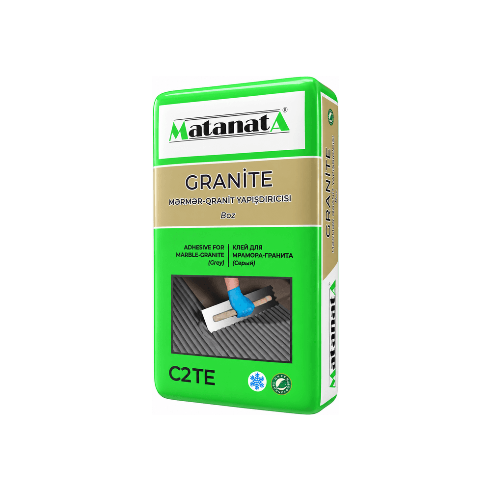 Matanat A Granite mərmər-qranit yapışdırıcısı (boz), 25 kq