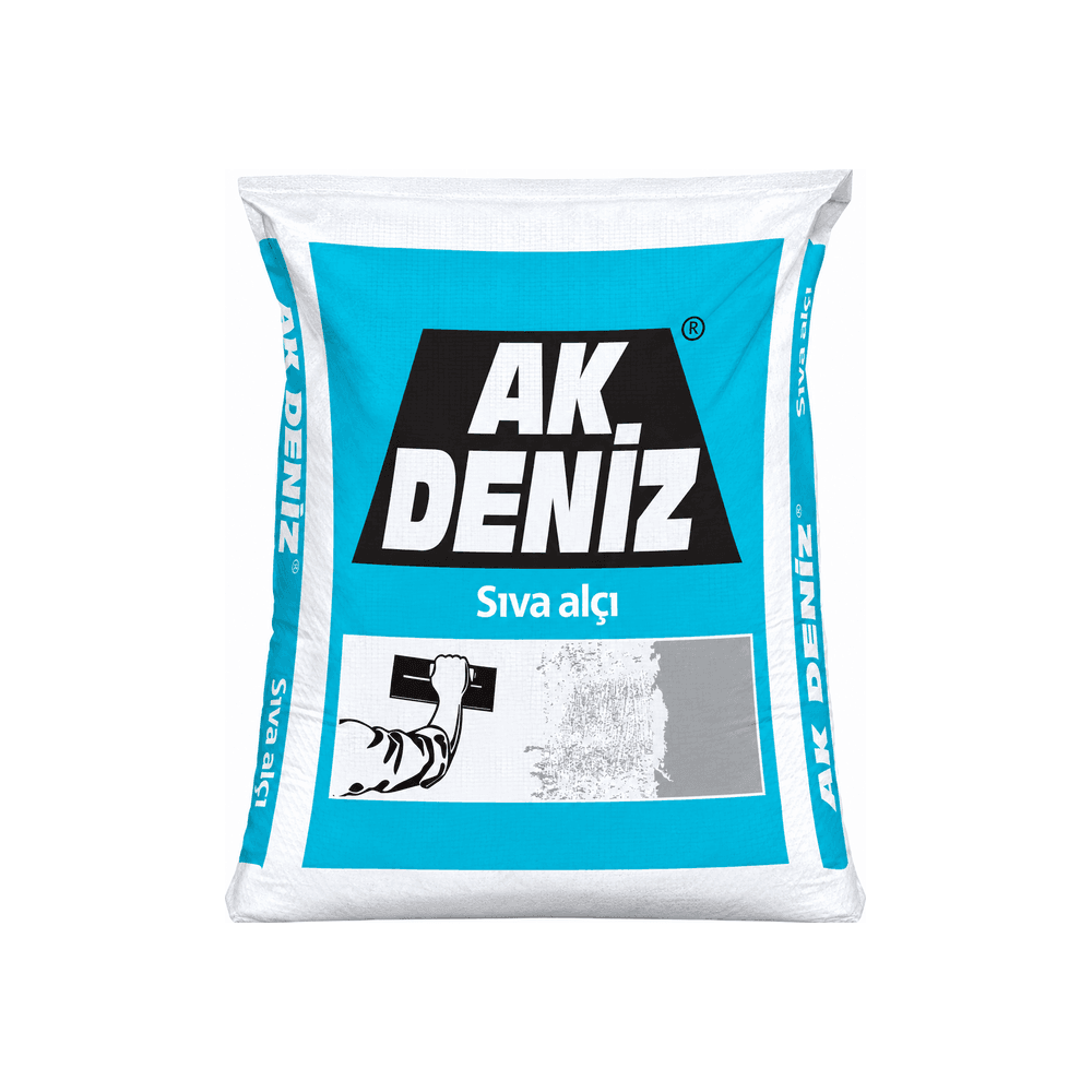 Ak Deniz Sıva gips və perlit əsaslı astar şpaklyovkası (alçı), 25 / 30 kq